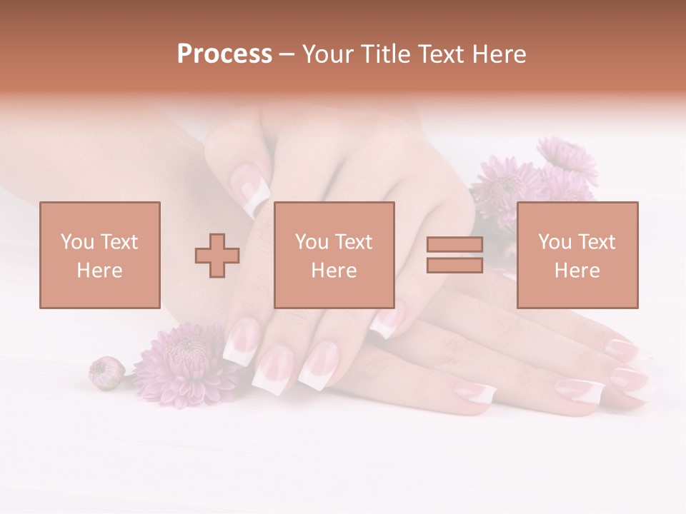 Flower Treatment Table PowerPoint Template