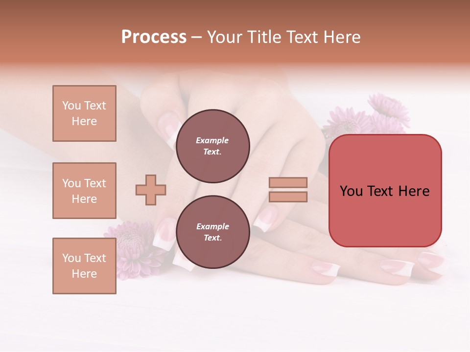 Flower Treatment Table PowerPoint Template