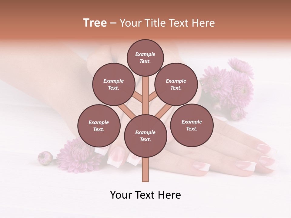Flower Treatment Table PowerPoint Template