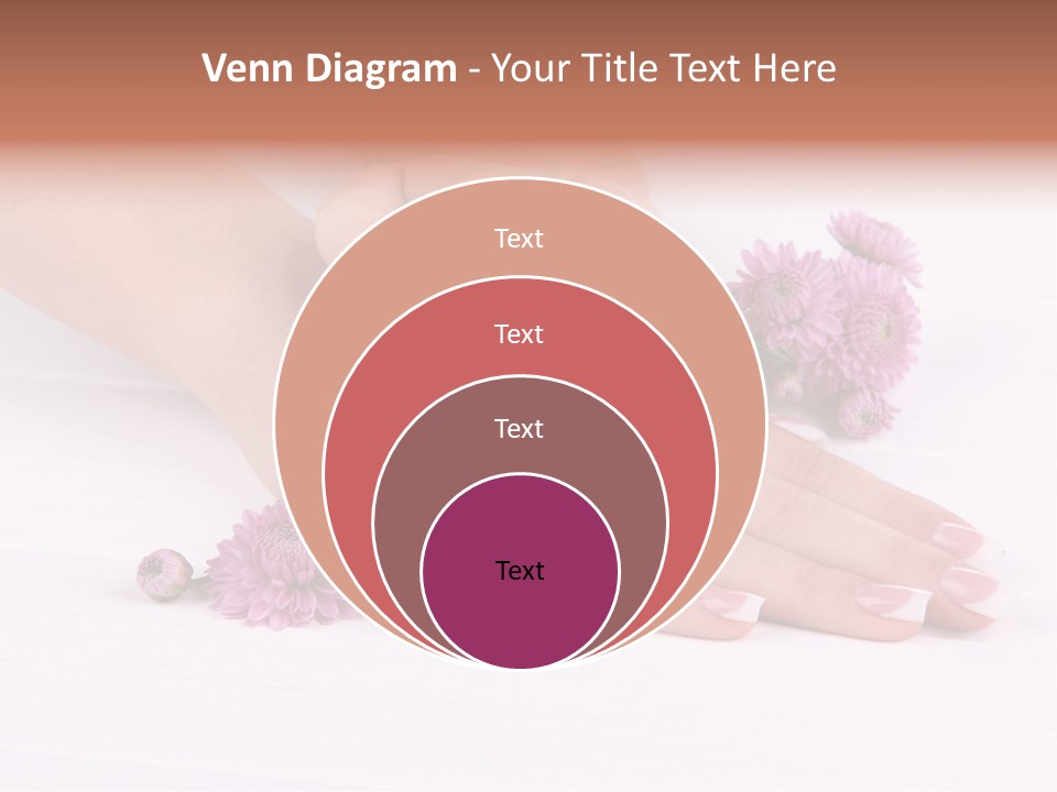 Flower Treatment Table PowerPoint Template