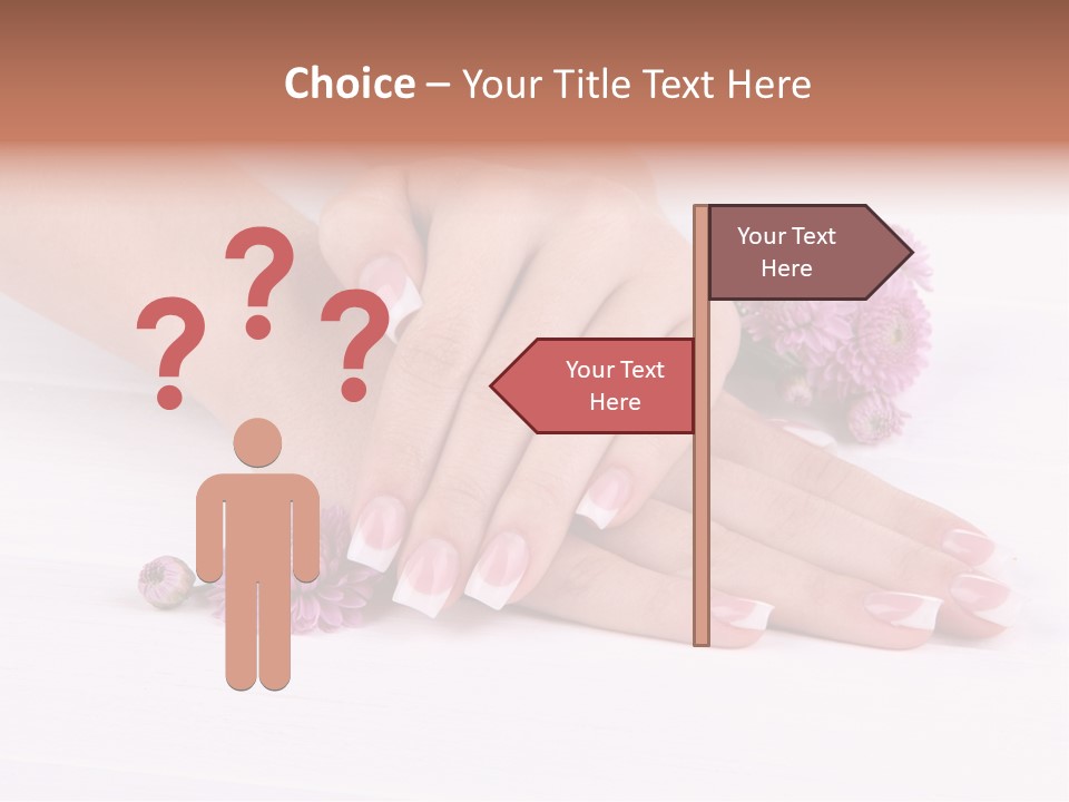 Flower Treatment Table PowerPoint Template