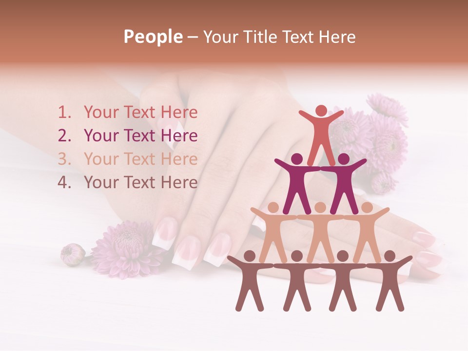 Flower Treatment Table PowerPoint Template