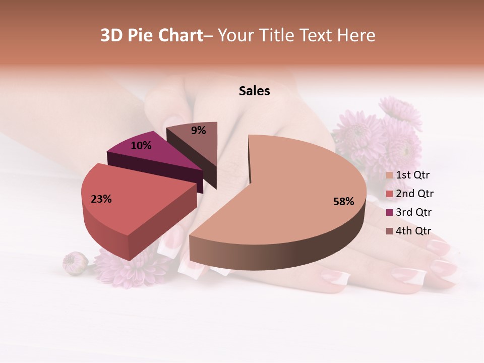 Flower Treatment Table PowerPoint Template