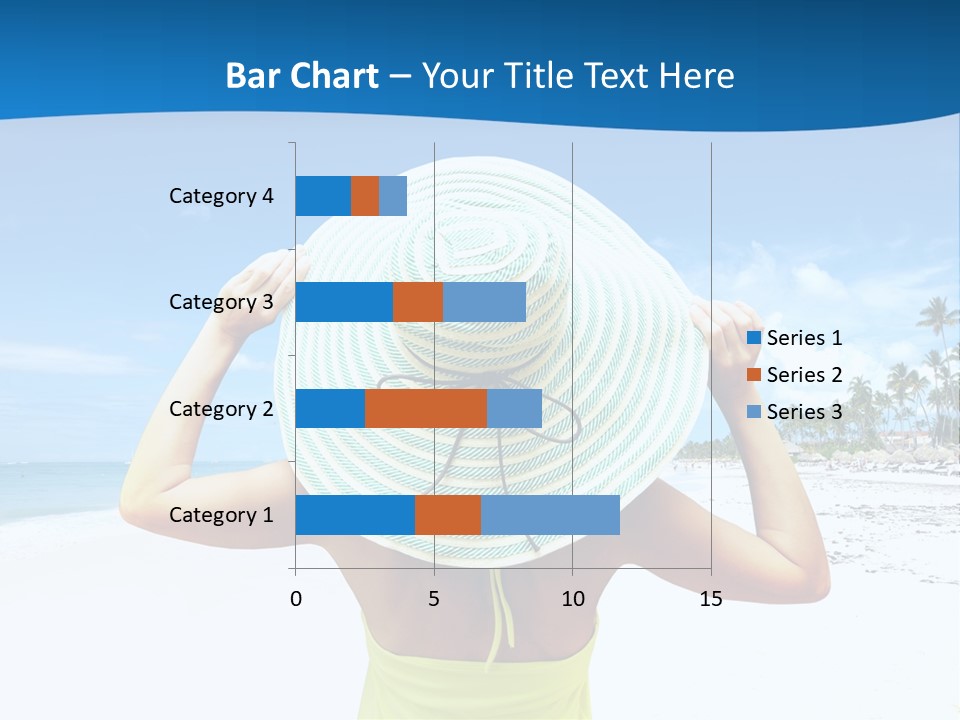 Mexican Girl Ocean PowerPoint Template