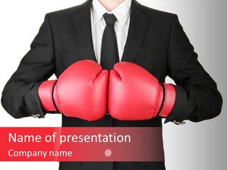 Idea Protective Strength PowerPoint Template