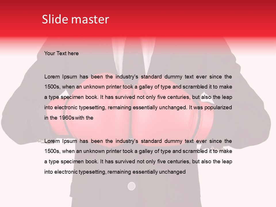 Idea Protective Strength PowerPoint Template