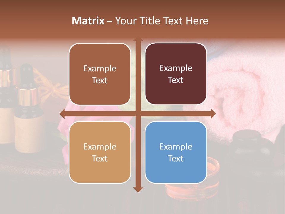 Bamboo Concept Oil PowerPoint Template