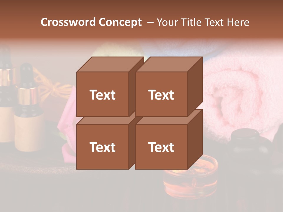 Bamboo Concept Oil PowerPoint Template