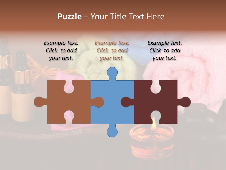 Bamboo Concept Oil PowerPoint Template