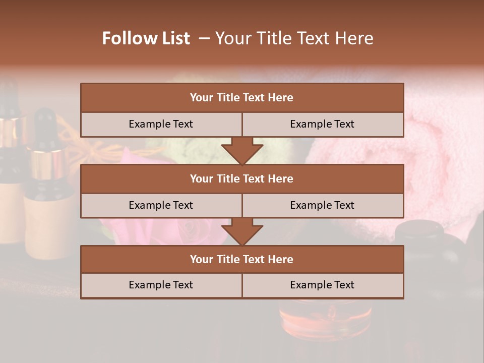 Bamboo Concept Oil PowerPoint Template