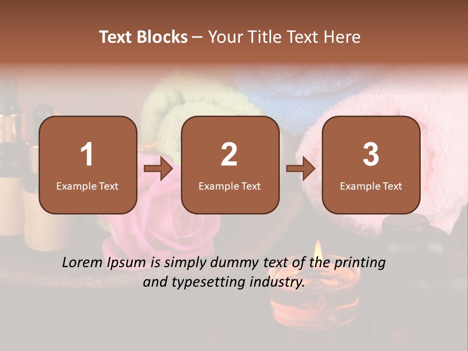 Bamboo Concept Oil PowerPoint Template