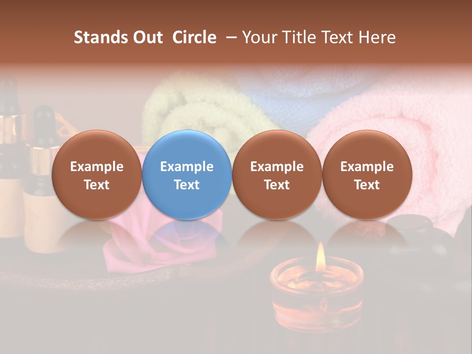 Bamboo Concept Oil PowerPoint Template