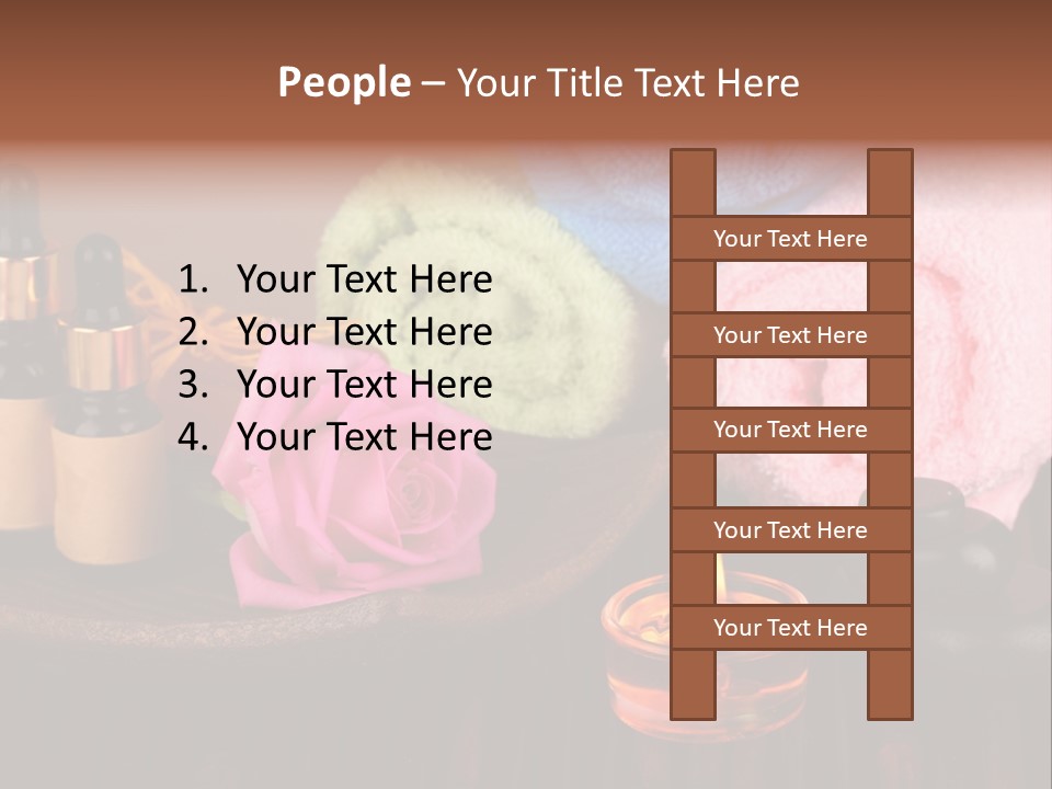 Bamboo Concept Oil PowerPoint Template