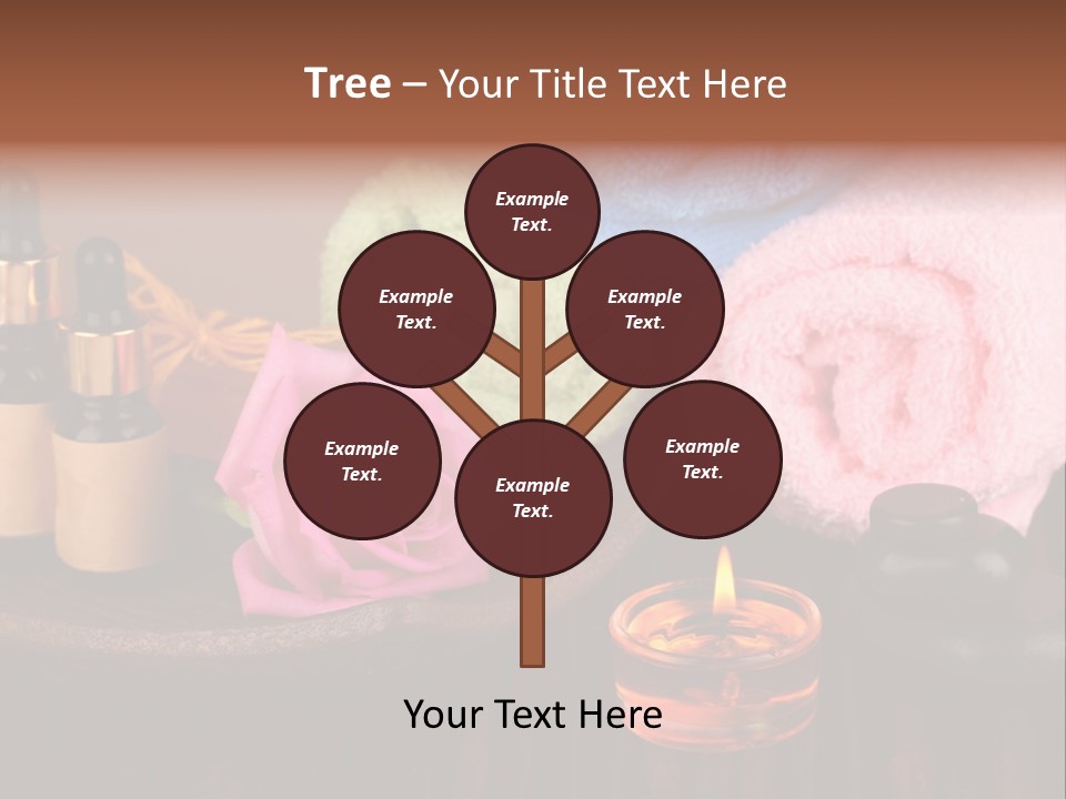 Bamboo Concept Oil PowerPoint Template