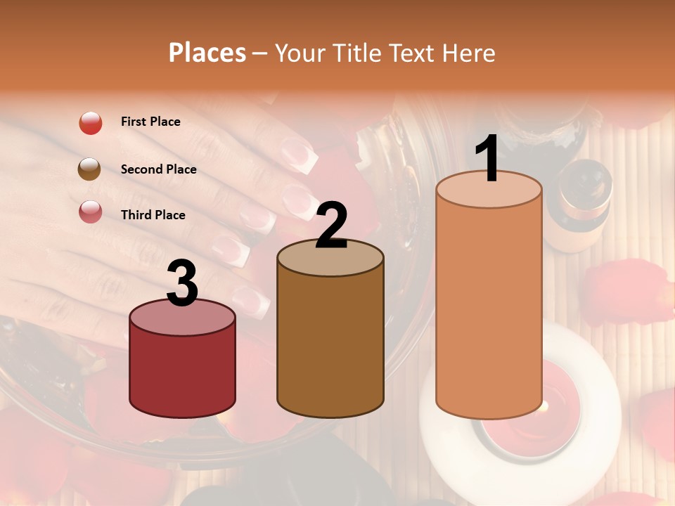 Petals Pink Water PowerPoint Template