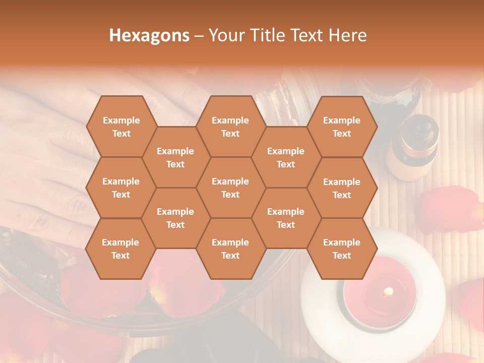 Petals Pink Water PowerPoint Template