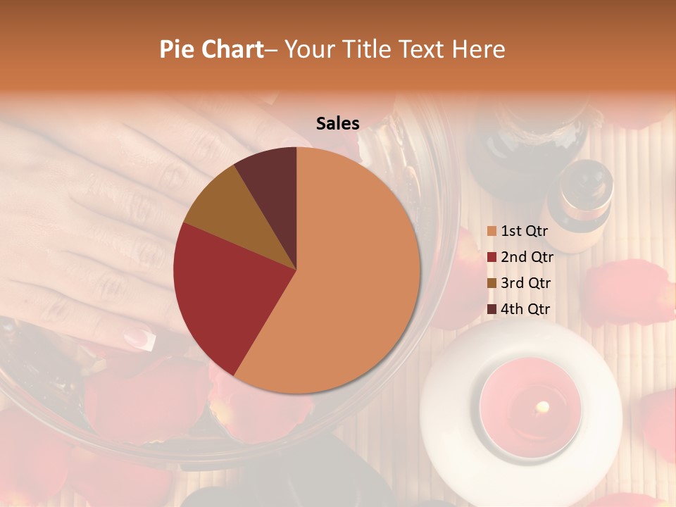 Petals Pink Water PowerPoint Template