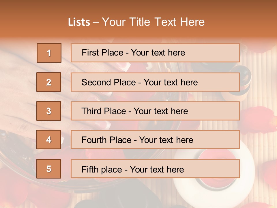 Petals Pink Water PowerPoint Template