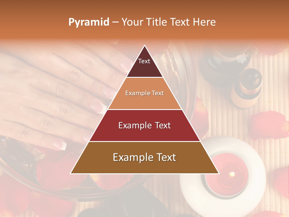 Petals Pink Water PowerPoint Template