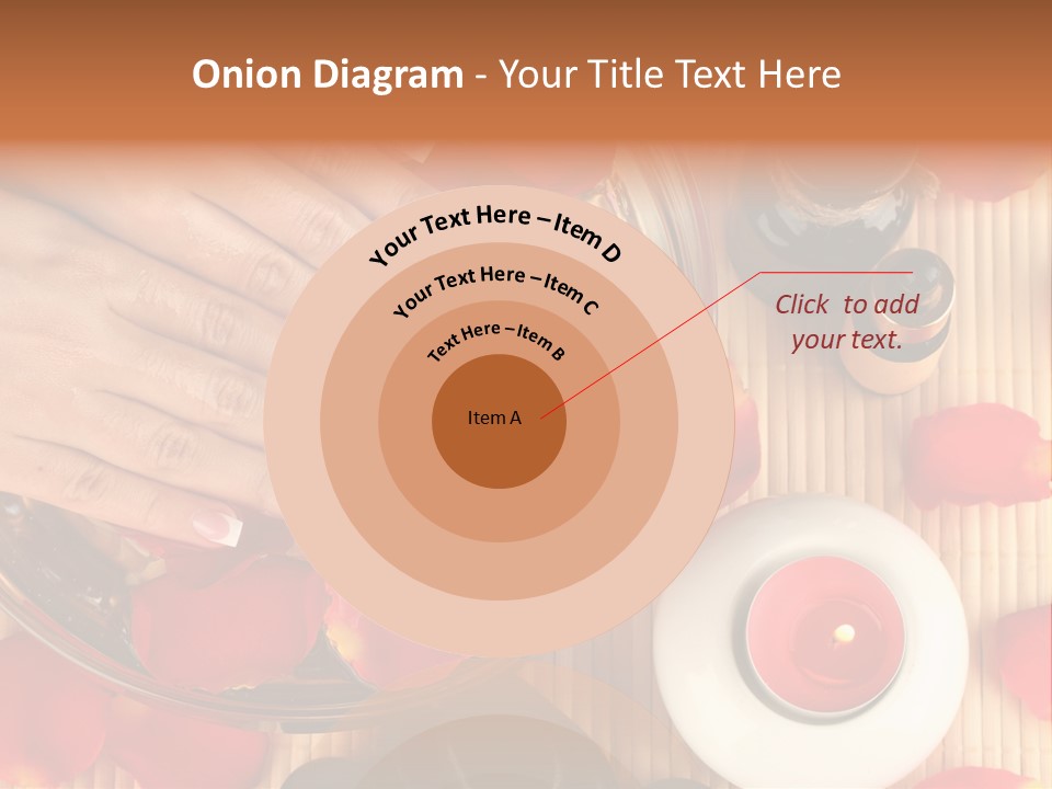 Petals Pink Water PowerPoint Template