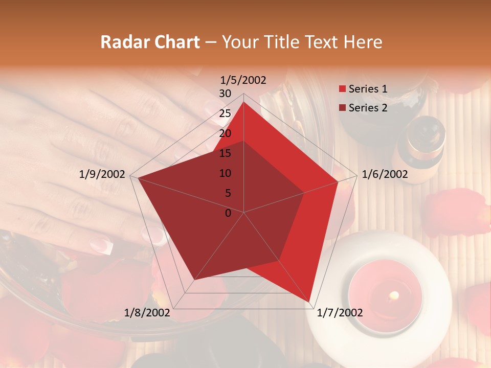 Petals Pink Water PowerPoint Template