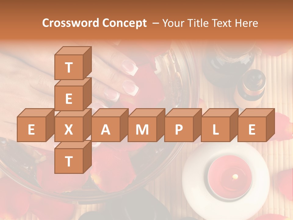 Petals Pink Water PowerPoint Template