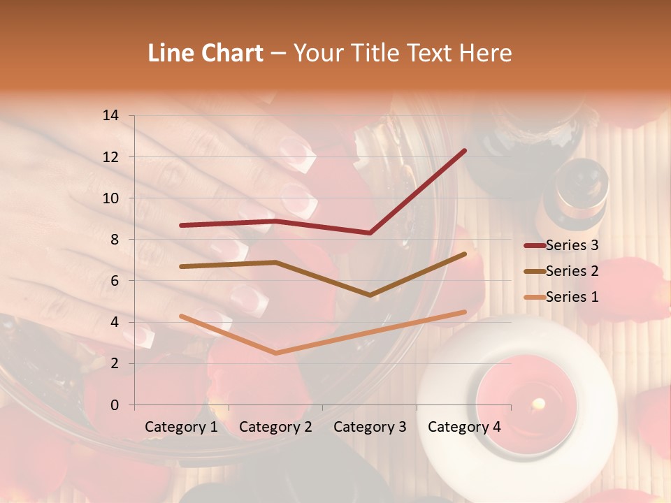 Petals Pink Water PowerPoint Template