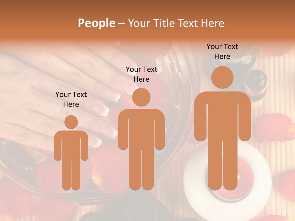 Petals Pink Water PowerPoint Template