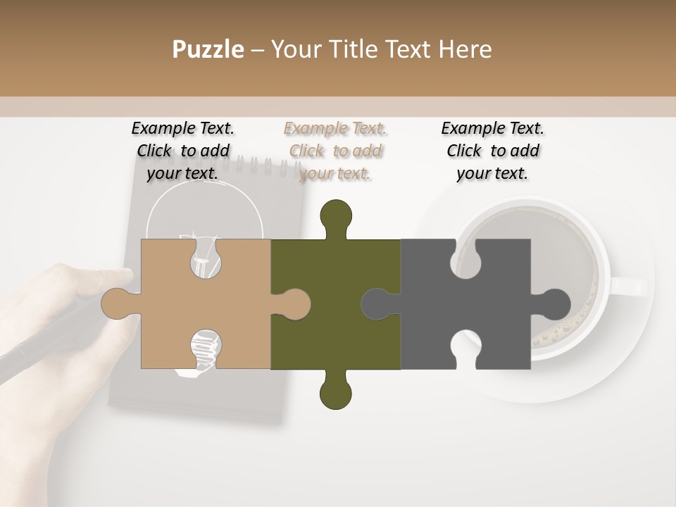 Closeup Lightbulb Draw PowerPoint Template