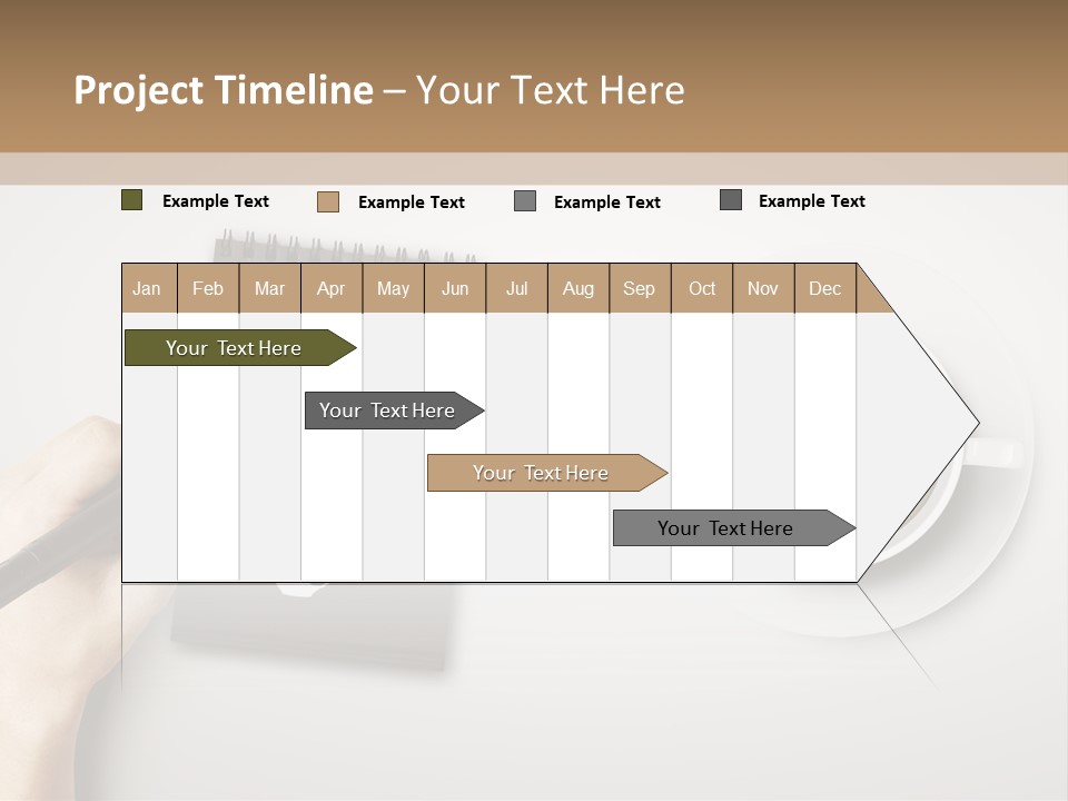 Closeup Lightbulb Draw PowerPoint Template