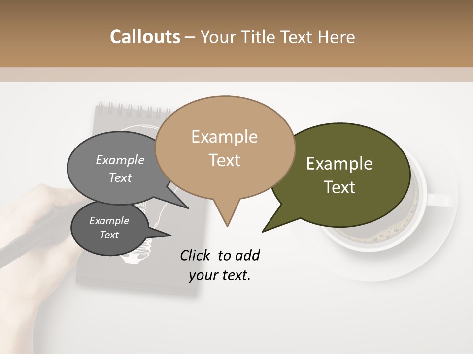 Closeup Lightbulb Draw PowerPoint Template