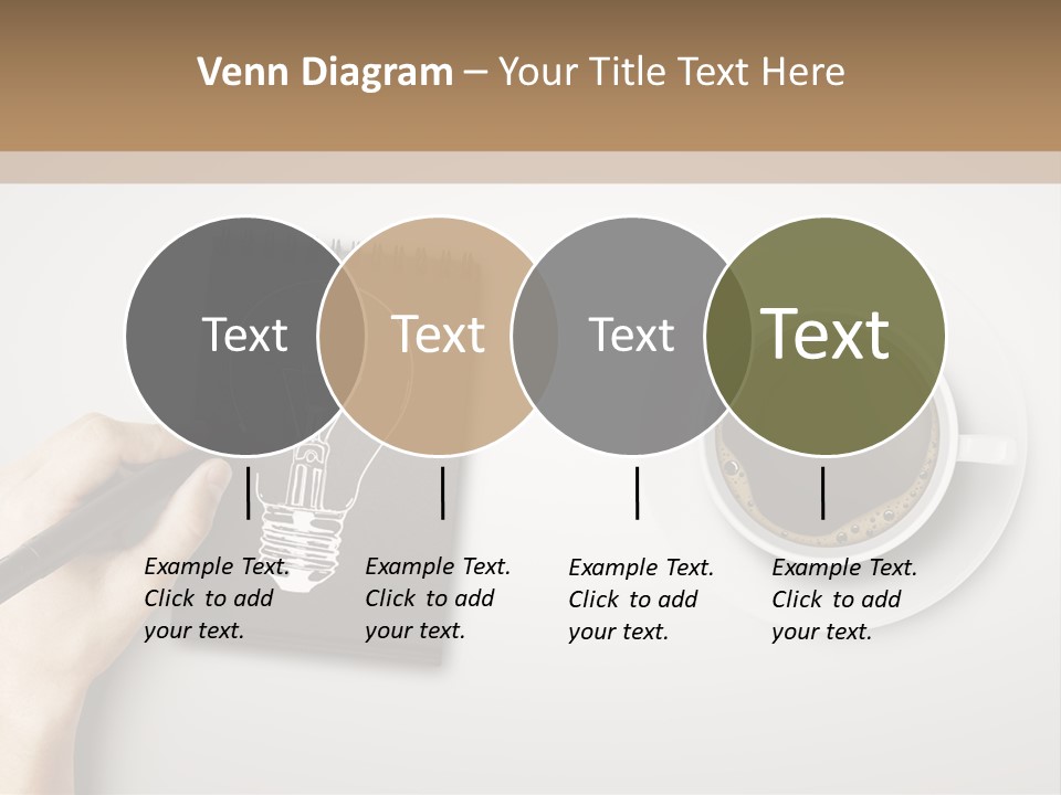 Closeup Lightbulb Draw PowerPoint Template