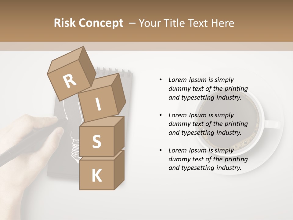 Closeup Lightbulb Draw PowerPoint Template