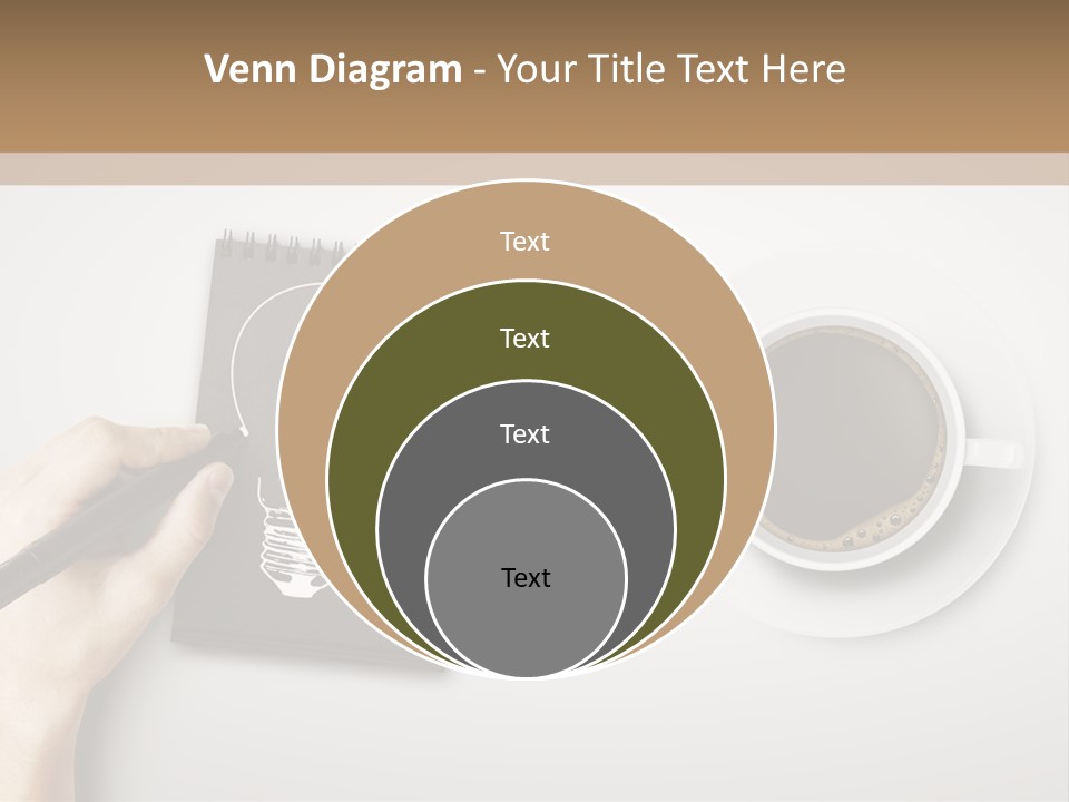 Closeup Lightbulb Draw PowerPoint Template