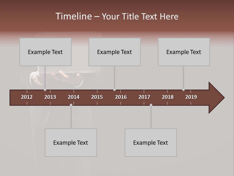 White Concept Media PowerPoint Template