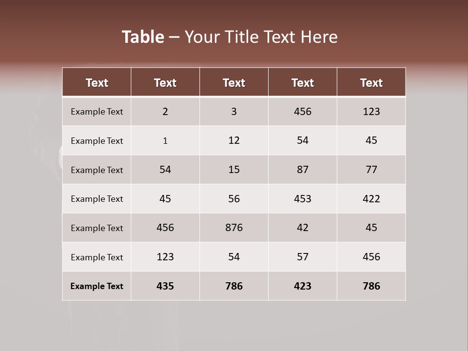 White Concept Media PowerPoint Template