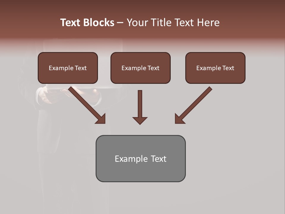 White Concept Media PowerPoint Template