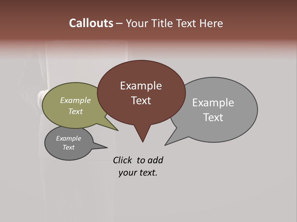 White Concept Media PowerPoint Template