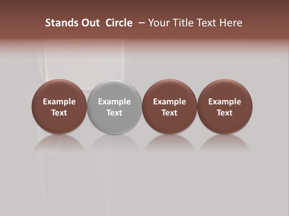 White Concept Media PowerPoint Template