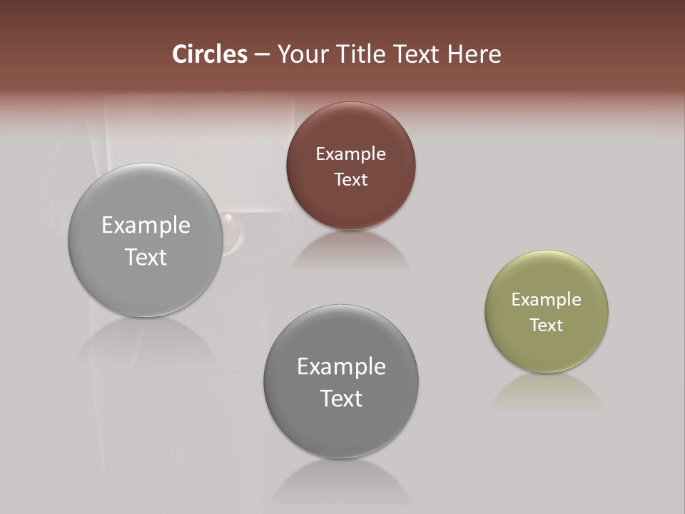 White Concept Media PowerPoint Template