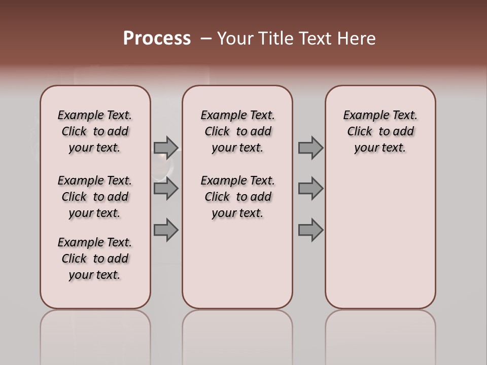 White Concept Media PowerPoint Template