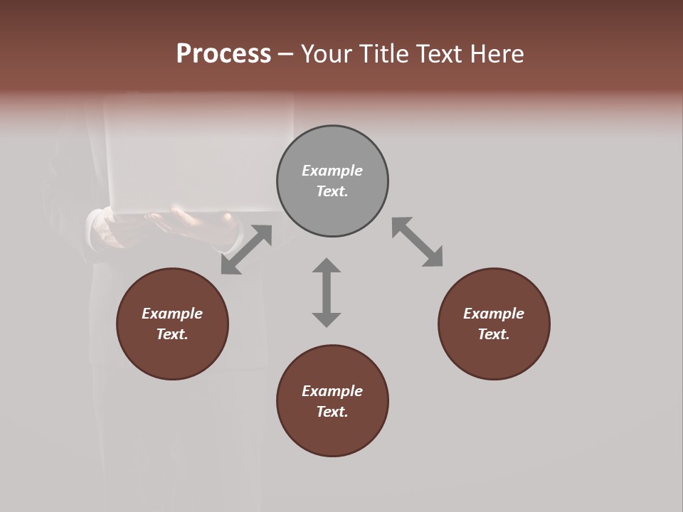 White Concept Media PowerPoint Template