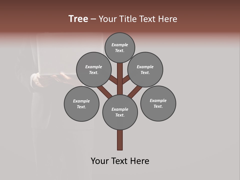 White Concept Media PowerPoint Template