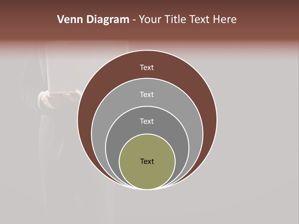 White Concept Media PowerPoint Template
