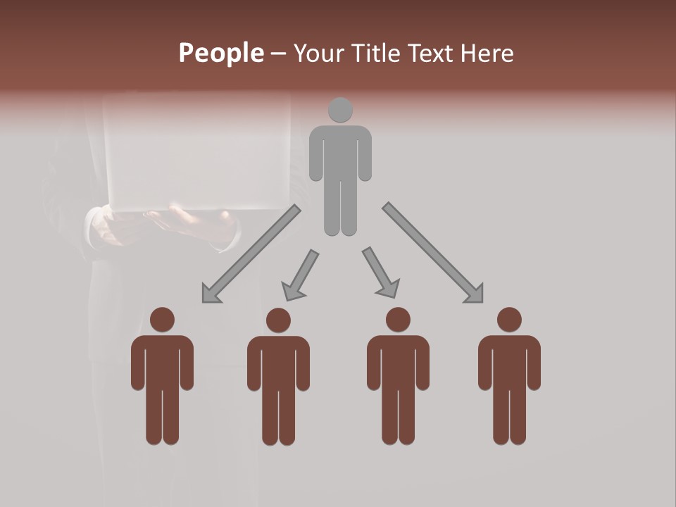 White Concept Media PowerPoint Template