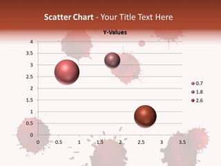 Smudge Droplet Blot PowerPoint Template