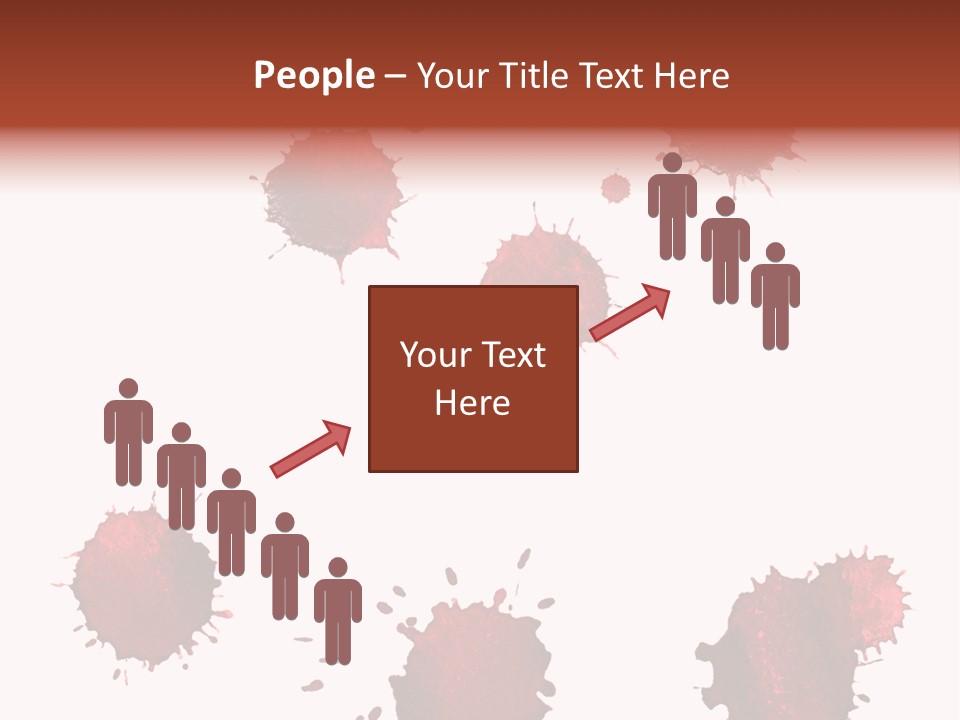 Smudge Droplet Blot PowerPoint Template