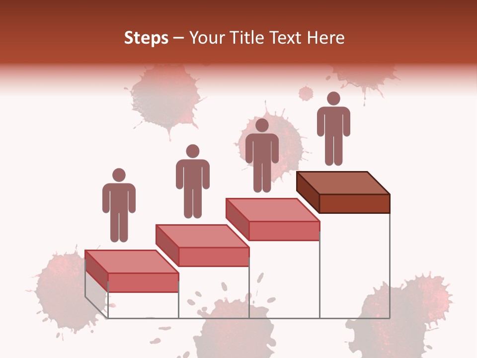 Smudge Droplet Blot PowerPoint Template