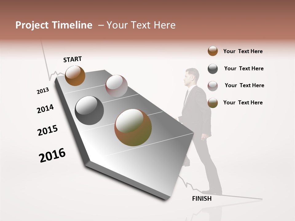 Sign Shape Concept PowerPoint Template