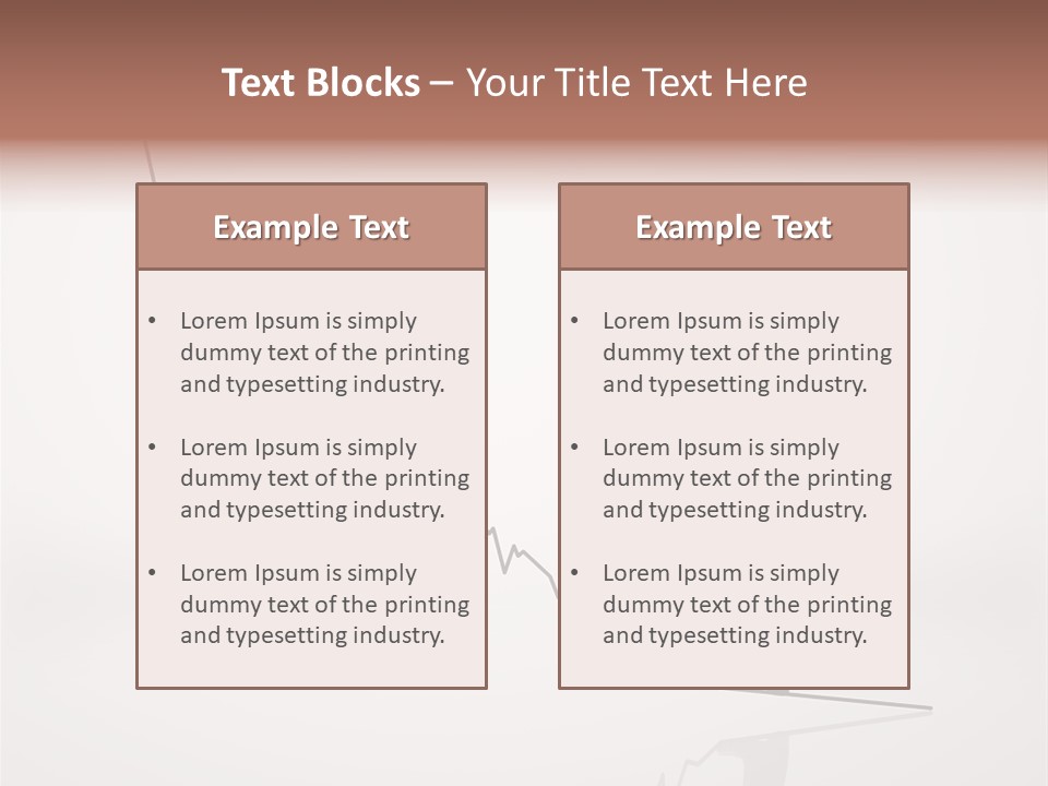 Sign Shape Concept PowerPoint Template